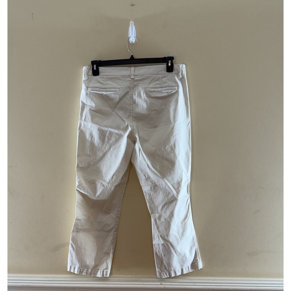 J.Crew Sammie Chino Cropped Ankle Pants-creamy Size 32-